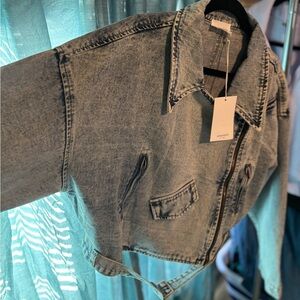 Acid Wash Jean Jacket from Andree By Unit Denim Jacket Sz. S, M & L